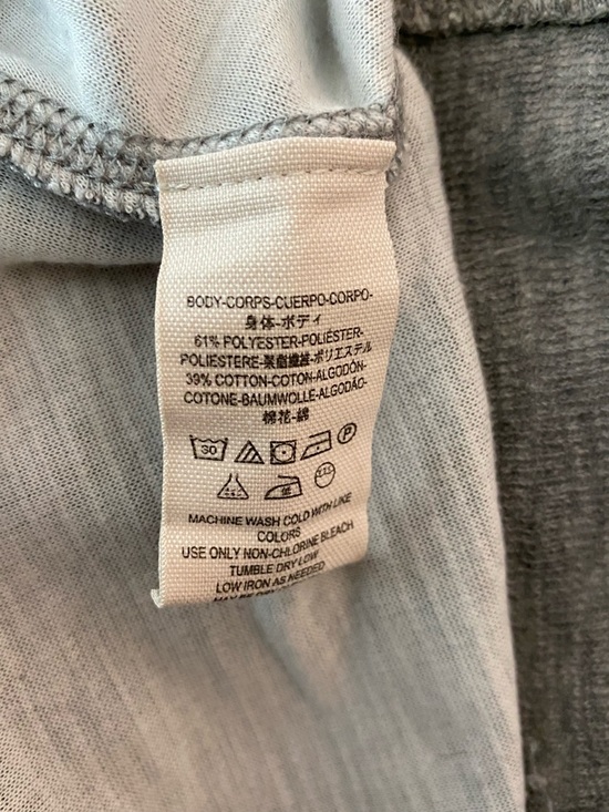 We The Free Free People Gray Zip Shoulder Sweater Top XS Oversized Knit - Picture 10 of 10